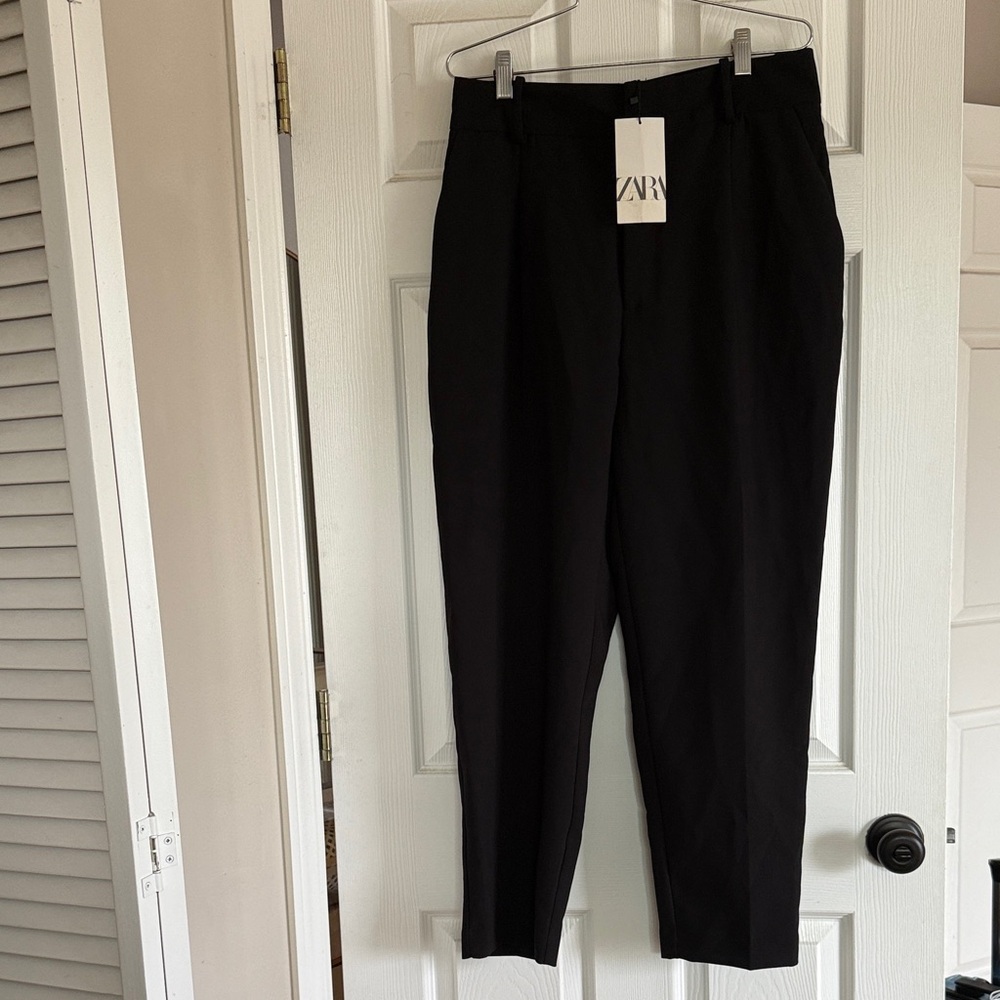 Zara women’s classic black trouser pants size XL